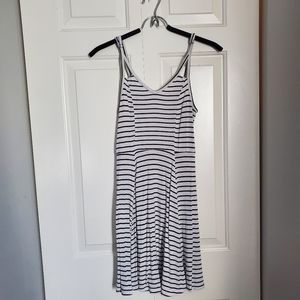 Striped skater dress